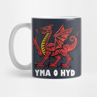 Welsh Dragon Yma O Hyd Mug